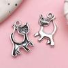 Comércio exterior venda quente Prata tibetana animal borboleta tartaruga liga joias pingente feito à mão DIY colar pulseira pingente acessórios
