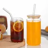 Dropshipping Amazon Transfronteiriço Copo de Coca-Cola Copo de Café Copo de Vidro para Água Copo para Bebidas com Tampa de Bambu Copo para Suco Copo para Água