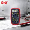 Multímetro DT33B con retención de datos, pantalla retroiluminada, zumbador, funda protectora, prueba de batería, Weihua Electronics