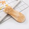 Calcetines de Verano Delgados de Encaje para Mujer Calcetines de Encaje Fondo de Algodón Cortos Medios Calcetines de Barco Huecos Transpirables Antideslizantes Malla de Hojas