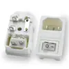 Enchufe de CA Certificado CCC Categoría 2 AC-01 Tipo Tarjeta con Interruptor de Cinta de Seguridad Enchufe de Dos Pines 10A