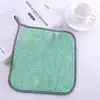 Pano de limpeza absorvente e sem fiapos para uso doméstico na sala de estar e na cozinha, não propenso a manchas de óleo, adequado para lavar louça e tarefas domésticas, pano de limpeza com padrão de abacaxi