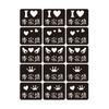 Sticker Concierto Li Zongsheng Sticker Brillante para Cara Plantilla Recortable Estrella Evento Fan Sticker Brillante para Cara Tatuaje