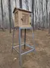 Pantalla Stevenson Caja de medición de temperatura ambiental a gran escala para sitio de construcción Estación meteorológica caja climática Para termómetro higrómetro Pantalla Stevenson