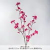 Flor de Pera para Casamento Flores Artificiais Materiais para Decoração de Sala de Estar Mesa de Jantar Ornamentos Arranjo de Salão de Casamento Materiais de Flores Flores para Adereços de Fotografia
