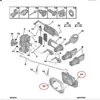 Manija Interior de Puerta Logo 206 207 Citroen C2 9143 A4 914480 9143 A5 914481