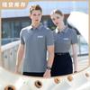 Camisa Polo de Piqué de Seda Popular en Transmisión en Vivo Ropa de Trabajo Impresión de Logo Personalizado Camisa Cultural de Manga Corta Corporativa Oem