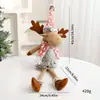 Muñeco dereno navideño de Amazon Adornos pequeños Muñeco tejido gris navideño Juguete dereno decorativo en stock
