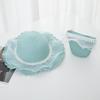Protetor Solar Infantil Chapéu de Sol do Bebê Chapéu de Princesa Chapéu de Palha Francês Elegante Meninas Renda Chapéu de Palha Pérola Verão