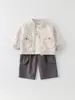 Chaqueta Versátil de Primavera para Bebés y Niños Pequeños 2026 Nuevo Estilo Chaqueta con Cremallera de Dibujos Animados para Niños Ropa de Principios de Primavera Categoría a