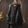 Chaleco de cuero con capucha, nuevo estilo 2026, popular este año para mujer, abrigo suelto de otoño, top de PU moderno y elegante