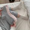 Otoño e invierno estilo académico coreano calcetines de algodón nuevo color punto hilo lazo tela calcetines tubo estándar calcetines de felpa niños