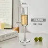 Conjunto de Taças de Vinho de Vidro de Alta Qualidade, Luxo Leve, Taças de Alta Qualidade, Uso Comercial em Restaurantes, Taças de Vinho Moldadas em Peça Única