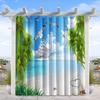 Cortina Ventana Pantalla Impermeable Exterior Comercio Exterior Transfronterizo Pabellón Moderno Amazon Transfronterizo Toldo Protector Solar Serie Bosque