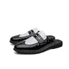 Mocasines para hombre talla grande transfronterizos, tallas 35-46, zapatos sin cordones de punta cerrada, zapatos de conducir brillantes, zapatos para probador, mules sin cordones