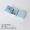 Caja de Joyería Plegable con Anillo y Collar Magnético con Forma de Libro Transfronteriza, Caja de Aretes Mini Creativa y de Moda, Caja de Set Xiaohongshu