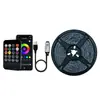 Bestseller transfronterizo tira de luces 5050RGB 20 teclas batería seca Bluetooth APP infrarrojo controlado por sonido tira de luz ambiental colorida