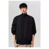 Comercio Exterior Calle Principal Americana Chaqueta Limpia con Cuello Alto para Hombre Otoño Marca de Moda Rogue Guapo Versátil Chaqueta de Béisbol Piloto Ropa de Abrigo