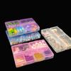 Caja para pastillas de 6 compartimentos, mini portátil semanal para almacenamiento de medicamentos, caja pequeña para medicamentos, transparente, portátil, de gran capacidad, caja de almacenamiento de medicamentos
