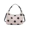 Bolsa de Mano para Empanadas Frescas Estilo Coreano al por Mayor para Mujer 2026 Verano Nuevo Color de Lunares Bloque de Color Bolso de Hombro Único Bolso Cruzado para el Trabajo