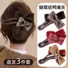 Presilhas de Cabelo com Flores para Outono e Inverno para Mulheres, Presilhas Grandes tipo Bico de Pato para a Parte de Trás da Cabeça, Novas Presilhas Bico de Pato com Laço 2026 com um Toque de Luxo 2026