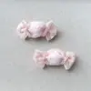 Flor de Gasa Translúcida Primavera y Verano Dulce Caramelo Accesorios de Lazo Pasador Funda de Teléfono Bolsa para Calcetines Colgante Accesorios de Ropa