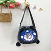 Nova Bolsa Balde de Pelúcia Fresca Estilo Mori para Menina Desenho Animado com Cordão Bolsa de Boneca Fofa Bolsa Transversal Estilo Ocidental