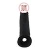 Maza de cristal vibratoria con púas transfronteriza para hombre, divertida, transparente, extendida, juego de pene de maza, juego de pene artificial