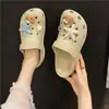 Zuecos Decorativos de Estrella de Mar para Mujer Verano 2026 con Suela Gruesa, Mules de Playa de Moda con Suela Suave y Sensación de Caminar sobre las Nubes