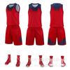 Nuevo Uniforme de Baloncesto Americano Chaleco Ropa Deportiva Uniforme de Entrenamiento de Baloncesto Juvenil Número Estampado Secado Rápido Transpirable Sin Mangas