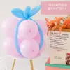 Celebri dade da Internet Decoração de Balões para Casamento Caixa de Presente Formato Quarto Loja de Casamento Evento Balão Primeiro Aniversário de Bebê Arranjo