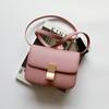 Bolsa de Stewardess para Viajes de Primavera 2025 para Mujer Bolso de Tofu de Piel de Vaca Bolso Cuadrado Pequeño para Mujer Bolso Caja de Piel Genuina Bolso de Hombro Cruzado