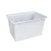 Tina Plástica Rectangular Poco Profunda Engrosada, Tanque de Peces, Cubeta para Peces, Caja de Rotación de Almacenamiento para Acuicultura, Caja de Acrílico