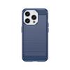Funda para Teléfono Móvil Modelo Nuevo Transfronterizo Adecuada para Iphone18Pro Apple 14/13 Fibra de Carbono Cepillada Cubierta Protectora Anticaídas