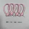 Corbatas para Cables de Silicona Suave de Colores, Engrosadas, Corbatas Ajustables de Tirar y Bloquear Transfronterizas, Correas de Sujeción para Cables de Silicona con Forma de Renacuajo