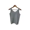 Colete Tricotado Simples Versátil Cor Sólida de Verão Feminino Sem Mangas Top Redutor de Idade Elegante para o Trabalho Camisola Venda por Atacado em Estoque