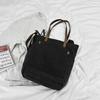 Bolso de Lona para Mujer Verano 2025 Nueva Moda Estudiante Universitario Clase Viajero Bolso Tote Gran Capacidad Bolso de Hombro
