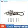 Acero inoxidable diamante bloqueo accesorios gancho giratorio hamaca colgante traje silla colgante accesorios suministro transfronterizo