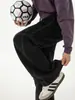 Pantalones Casuales de Peso Pesado con Bloques de Color y Costuras Visibles, Estilo Otoño, Corte Recto Holgado, Pantalones Largos Texturizados, Pantalones de Chándal Deportivos de Marca de Moda