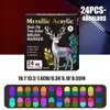 Set de Marcadores Acrílicos Metálicos de Doble Punta y Doble Color de Venta Caliente Transfronteriza con Punta Suave para Maquetismo y Retoques Metálicos