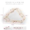 Soporte de Linterna Estilo Chino Tradicional Kit de Materiales para Soporte de Linterna de Madera Hecho a Mano DIY para Niños Soporte de Linterna de Conejo de Año Nuevo