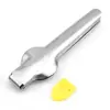 Abrecastañas de acero inoxidable de punta afilada, pinza cruzada para castañas, herramienta para castañas, pinza para castañas, tesoro de castaña, pelador