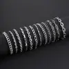 Exquisito Set de Pulseras de 10 Piezas Cadena de Acero Inoxidable Delicada Joyería Estilo Hawaiano Diseño Unisex para Uso Diario