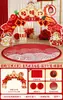 Decoración de Escena para Regalo del Primer Cumpleaños del Bebé, Suministros y Accesorios para Fiesta del Primer Cumpleaños del Bebé, Set Completo para Creación de Atmósfera