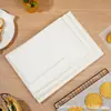 Espetos Comestíveis Frango Frito Pad de Comida Papel Absorvente de Óleo Papel para Assar Assar Pão Pad de Papel Bolo Assar Papel Oleado Papel de Assadeira