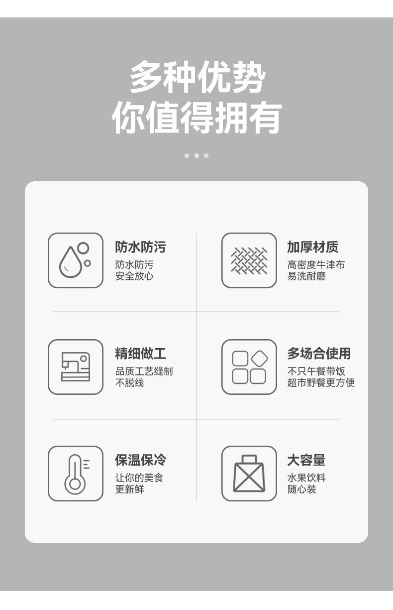 便当包 饭盒袋 小熊保温包 小熊便当包