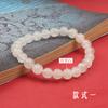 Pulsera de Piedra Lunar Femenina Ins Diseño de Nicho Nueva Pulsera de Cuentas de Verano Suministro en Vivo Pulsera de Piedra Lunar