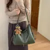 Mochila Grande Capacidade Estilo Coreano para Mulheres 2026 Nova Casual Bolsa de Ombro em Couro Macio Nicho para Deslocamento Mochila Multifuncional