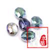 Cristal Pedra Formato Especial 16*20 Furo Médio Olho de Boi DIY Acessórios de Joalheria Feitos à Mão Furo Médio Vidro Prensado Contas Soltas Atacado
