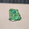 Fivela de Cadarço Nova de Pedra Mineral Estilo Coreano Pingente Decorativo de Pedra Preciosa para Sapato Acessório Decorativo Personalizado Retro Banhado a Ouro para Tênis Fivela